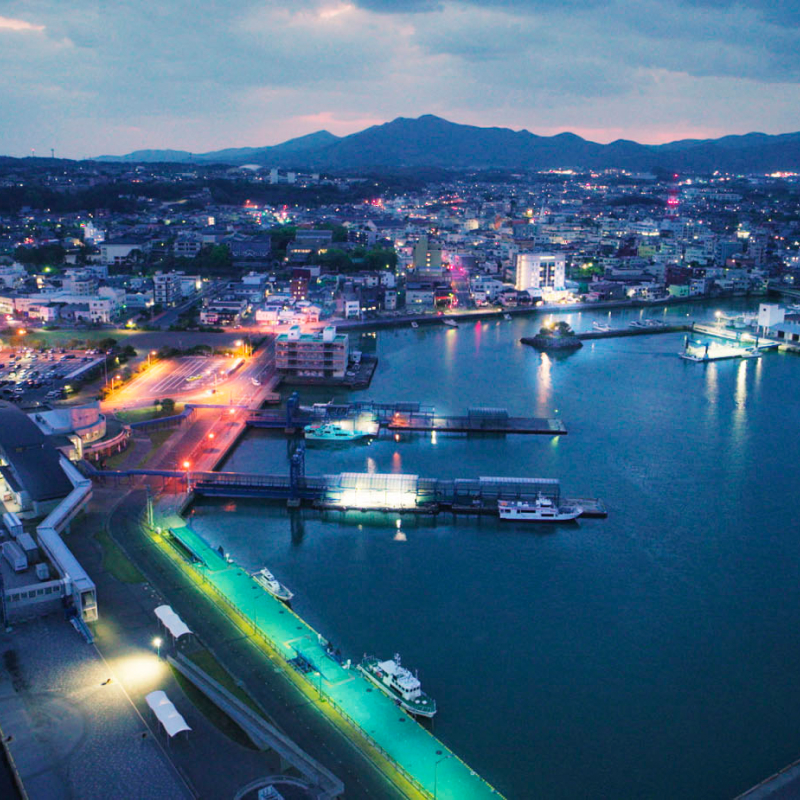 ウィンドファームで作られた電力は今後島の生活を支えていくことになる