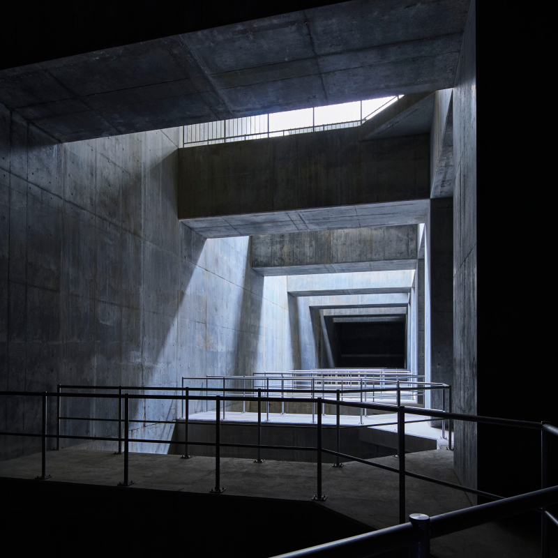 地下の調節池は都市を支える防災施設となる