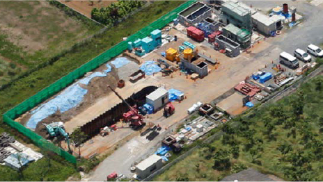 屋外実験場